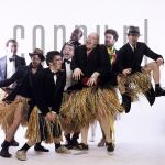 Bad Manners at studio in Amsterdam.

[keywords]Posed, Full Length, Skirts, Musicians, Singers[/keywords]